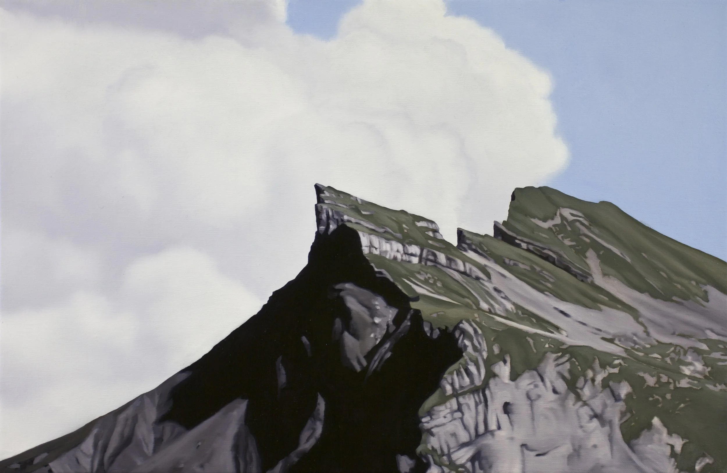 Anvil Peak. Oil on linen 30x46cm