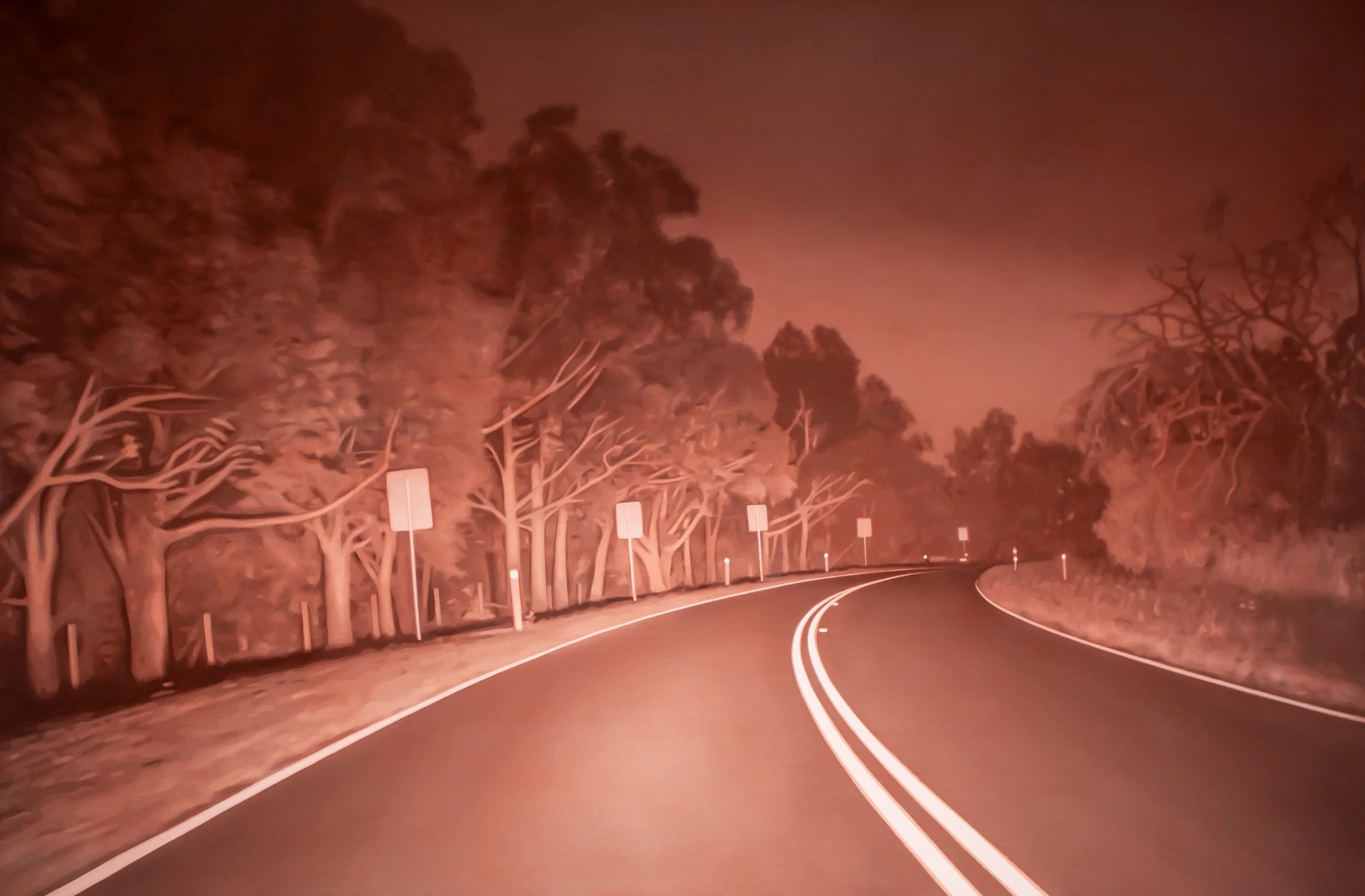 Dead Reckoning. Oil on linen. 81x122cm