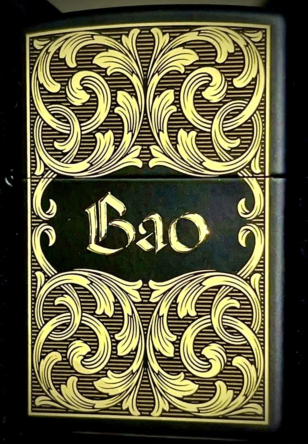 Engraved Zippo Lighter (with customizations)