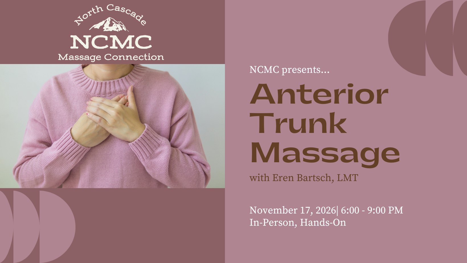 Anterior Trunk Massage