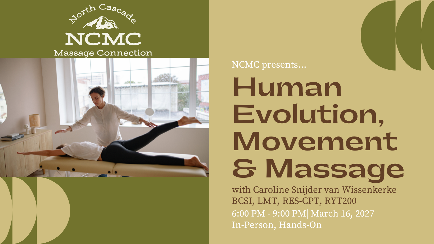 Human Evolution, Movement, and Massage