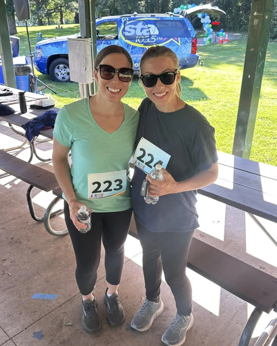 Two of our supporters