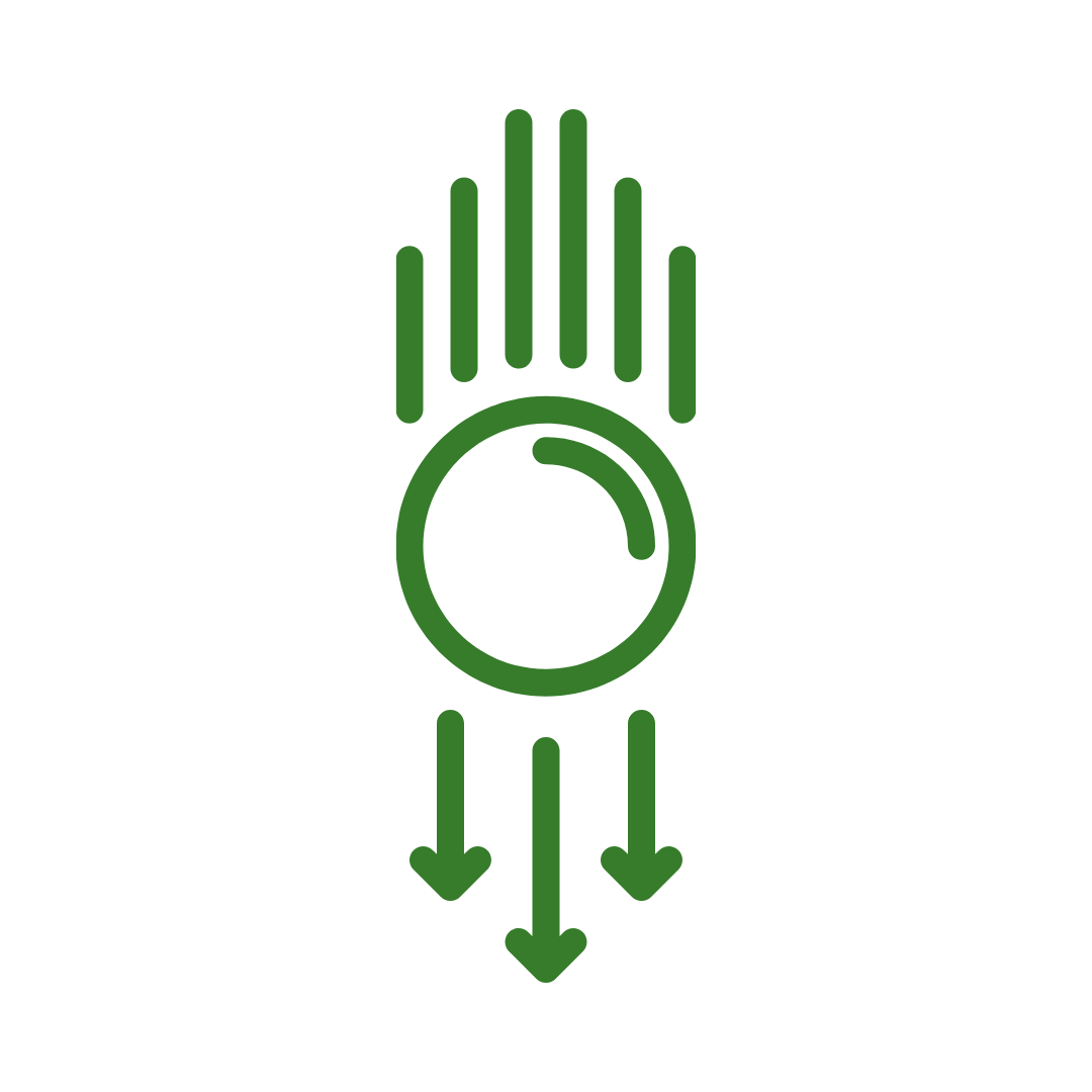 Gravity fed for sprayers.