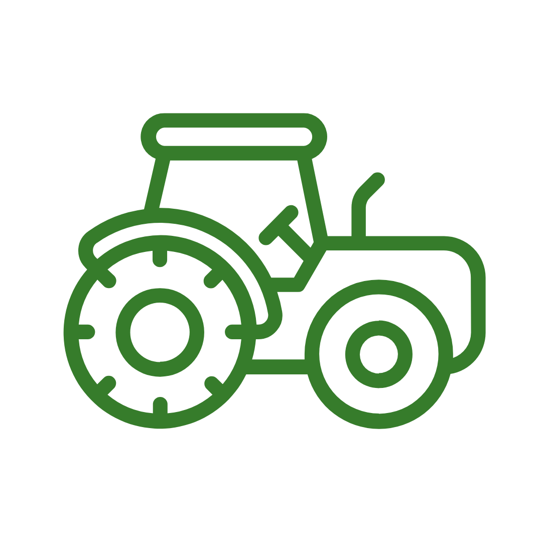 Category l or ll hitch mounts for sprayers.