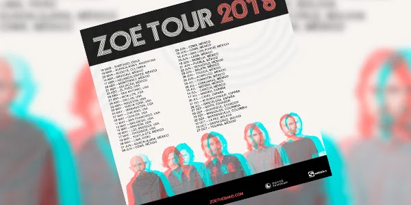 Zoé anuncia su Tour 2018 y estrena el documental Panoramas en 20 salas de Estados Unidos
