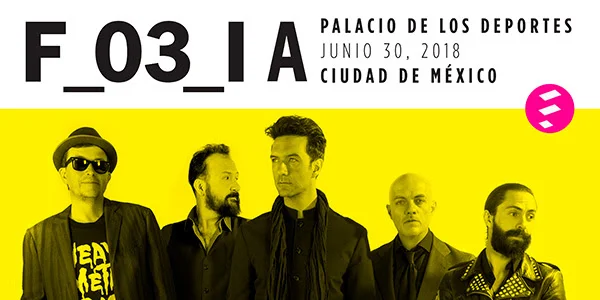 #Fobia30 llegará al Palacio de los Deportes el próximo 30 de junio