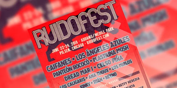 Los Ángeles Azules forman parte del Ruido Fest en Chicago