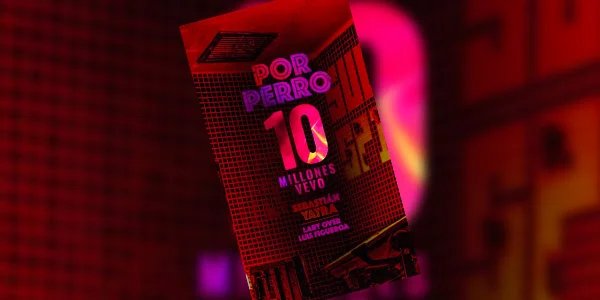 “Por perro” es el nombre de la nueva canción de Sebastián Yatra y su video ya cuenta con más de 8 millones de visualizaciones en plataformas digitales