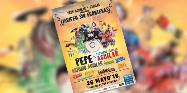 Pepe Aguilar y Familia harán del Palacio de los Deportes un Jaripeo Sin Fronteras