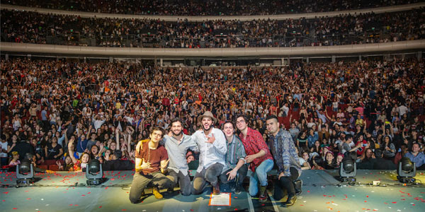 La fuerza de Morat cimbró el Auditorio Nacional con su sexto Sold Out