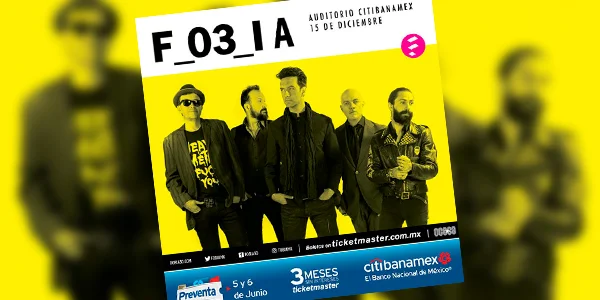 Fobia regresará a Monterrey con su Pastel para festejar 30 años de vida: sábado 15 de diciembre, Auditorio Citibanamex
