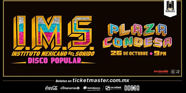 El Instituto Mexicano del Sonido presentará su Disco Popular en el Plaza Condesa
