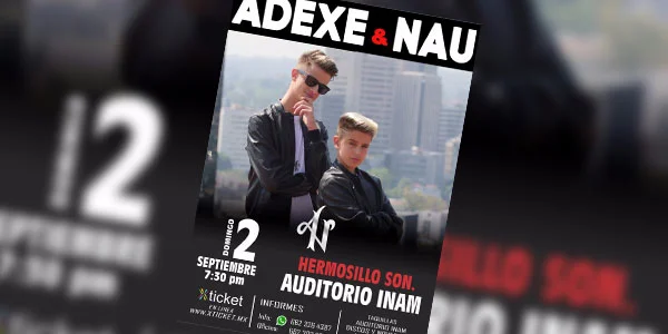 Después de su exitosa gira por España, Adexe & Nau confirman su regreso a México para el mes de agosto