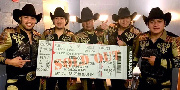 Bronco continúa su extenso tour por Estados Unidos y ofrece concierto Sold Out en McAllen