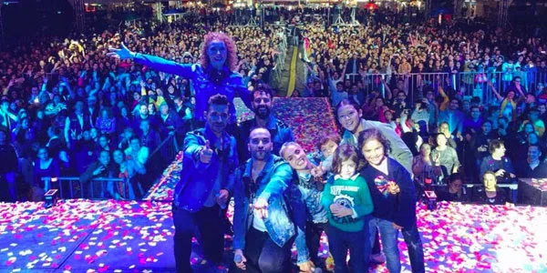 Kabah puso a bailar a Hidalgo con su icónico pop