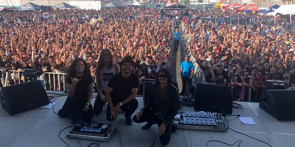 Costera conquistó a los asistentes al Pachuca Rock Fest con su propuesta musical