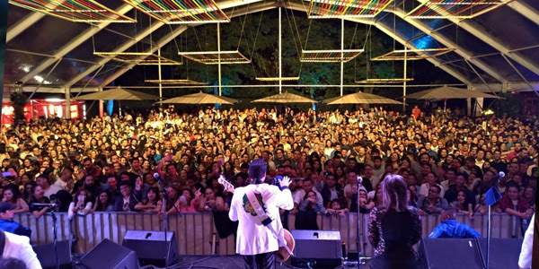 Los Ángeles Azules terminaron su gira por Estados Unidos y volvieron a la CDMX para ser parte del Festival de la Cerveza Mexicana