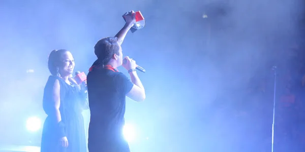 Chucho Rivas tuvo un excelente recibimiento durante su participación en un festival de radio en Puebla