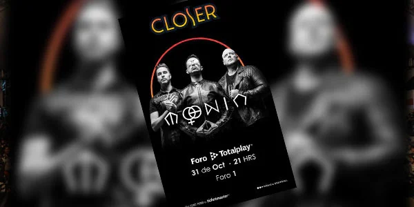 Moenia ofrecerá show bajo el concepto Closer este miércoles en el Foro Total Play