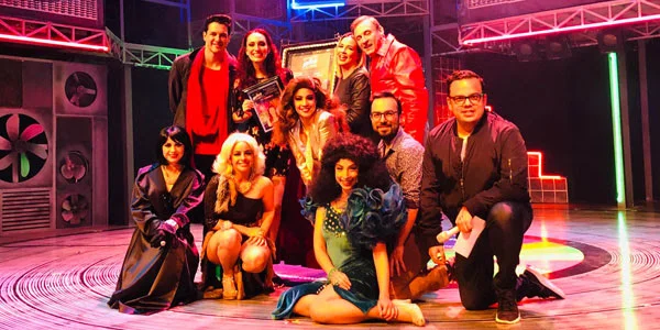 María José, madrina de lujo de Majo Pérez en sus mil representaciones dentro de la puesta Mentiras El Musical