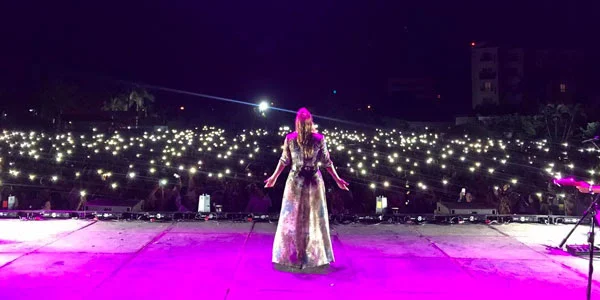 Yuridia y su #DesiertoTour se impusieron este fin de semana en Tabasco y Nayarit