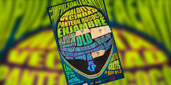 DLD formará parte del evento #ImpulsoAlfaEnVivo, al lado de artistas como Maldita Vecindad, Babasónicos y LP