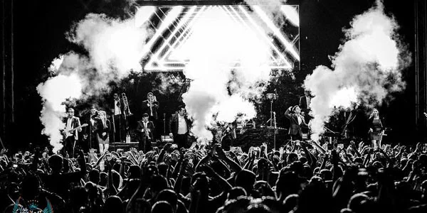 Los Ángeles Azules llevaron su cumbia a Nicaragua y Costa Rica este fin de semana