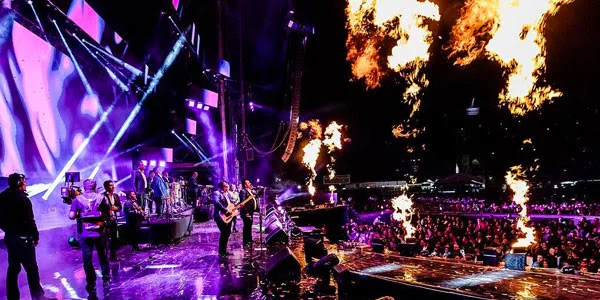 Los Ángeles Azules cerraron 2018 con espectaculares conciertos en Sinaloa y CDMX