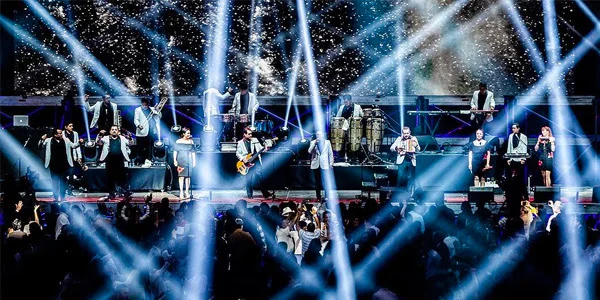  Los Ángeles Azules despidieron el 2018 con espectacular concierto en Guerrero