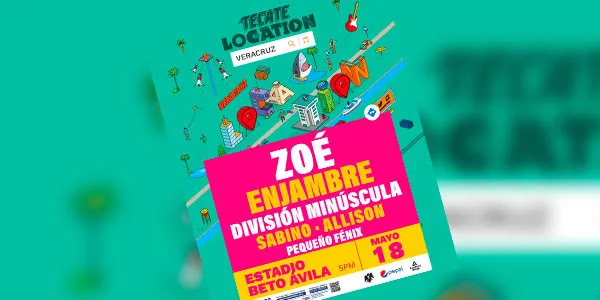 División Minúscula será parte del Festival Tecate Location, en Veracruz