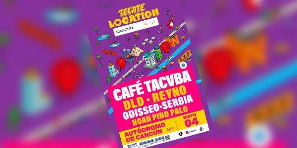 DLD formará parte del cartel del festival Tecate Location en Cancún
