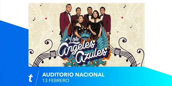 Los Ángeles Azules están listos para regresar al Auditorio Nacional este 13 de febrero