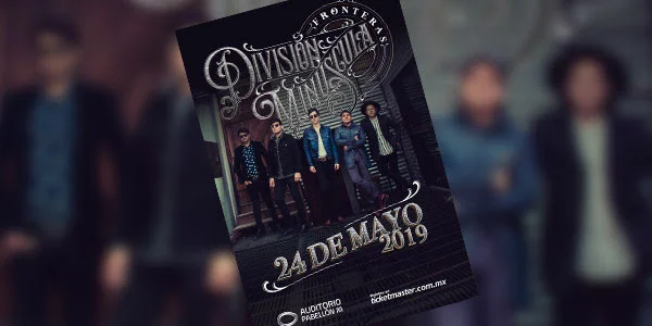 Ya están a la venta los boletos para el show que dará División Minúscula en el Pabellón M de Monterrey el 24 de mayo