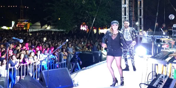 Elidian ofreció un concierto ante más de 5 mil personas en Nuevo León