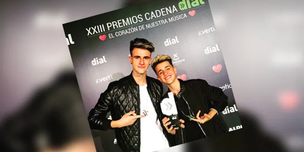Adexe &amp; Nau fueron galardonados en la XXIII edición de los Premios Cadena Dial