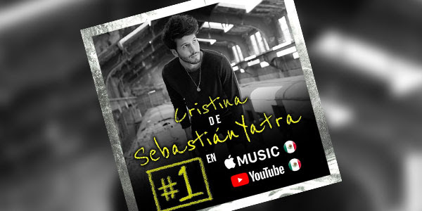 Sebastián Yatra llega al #1 de Apple Music y YouTube con su single “Cristina”
