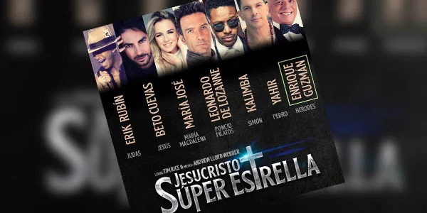 Leonardo de Lozanne se alista para actuar en el musical Jesucristo Súper Estrella