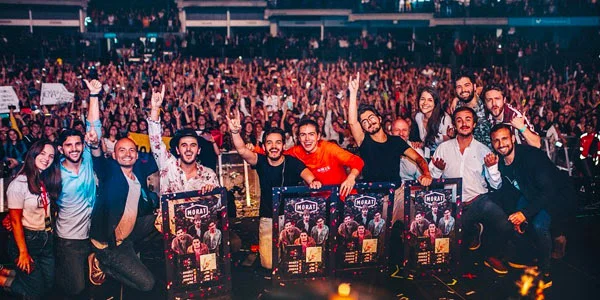 La Movistar Arena de Colombia se estremeció con los dos conciertos Sold Out de Morat