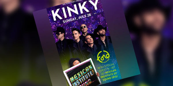 Kinky confirmó al IMS como su invitado especial en una de las fechas por Estados Unidos