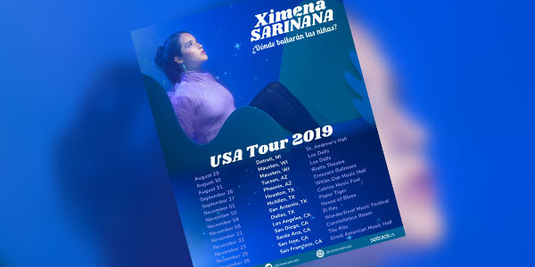 Ximena Sariñana recorrerá Estados Unidos con su tour #DBLN