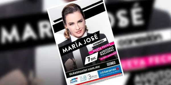 María José va por un nuevo Sold Out en el Auditorio Nacional, ofrecerá show el 7 de diciembre
