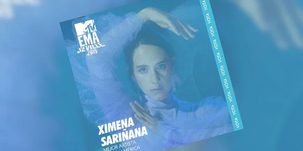 Ximena Sariñana, nominada a los MTV EMA; participa en la campaña Be Fearless contra el cáncer de mama