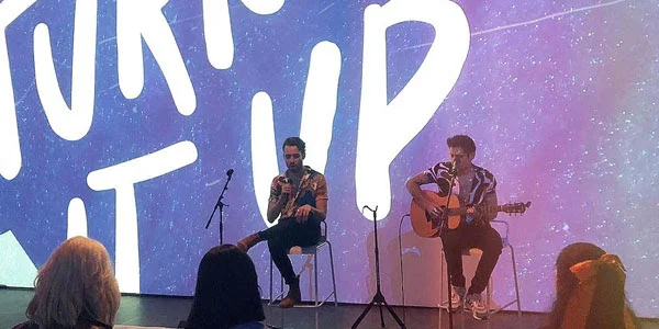 Félix y Gil participaron en el concierto de Pandora Radio en Nueva York