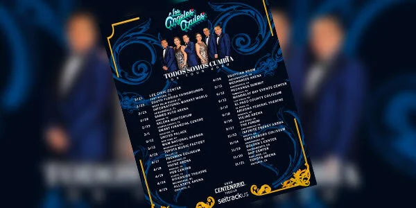 Los Ángeles Azules anuncian 21 shows más en Estados Unidos; Esto sí es Cumbia fue el disco más vendido en 2019, en el género popular