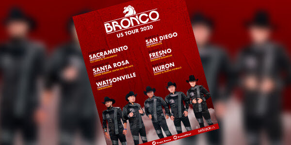 Bronco confirma presentaciones en Sudamérica y Estados Unidos