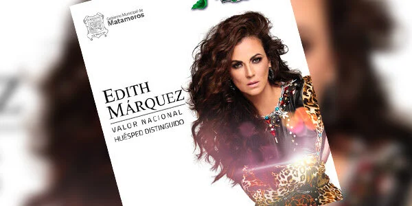 Edith Márquez será nombrada Huésped Distinguida en Matamoros