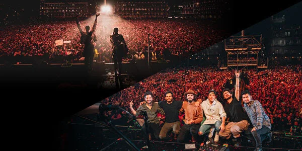 Ha*Ash y Morat cimbraron el Zócalo de la Ciudad de México ante más de 60 mil personas