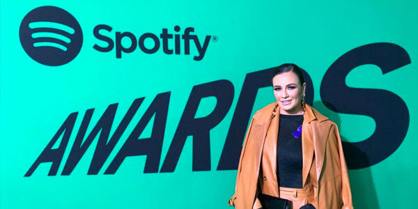 María José, una de las grandes personalidades presentes en los Spotify Awards
