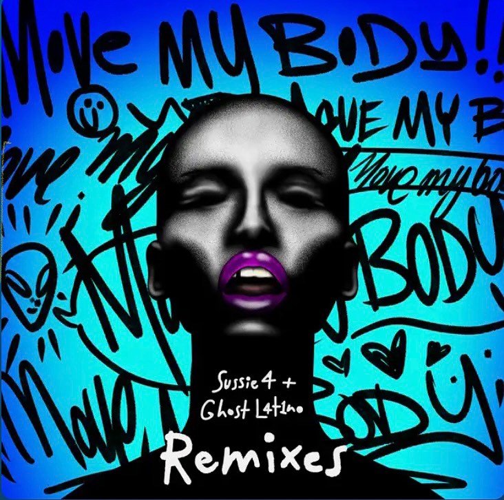 Para cerrar el año Sussie 4 lanza dos remixes de su icónico tema "Move my body"