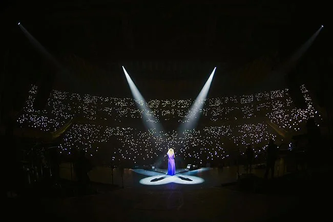 María José ofreció su sexto y séptimo Sold Out en el Auditorio Nacional como parte de la gira Libertad y el vigésimo de su carrera